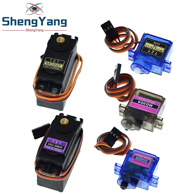 SG90 SG92R MG90S MG995 MG996 Servo Metall Getriebe für Modell Hubschrauber Boot Für Arduino UNO DIY