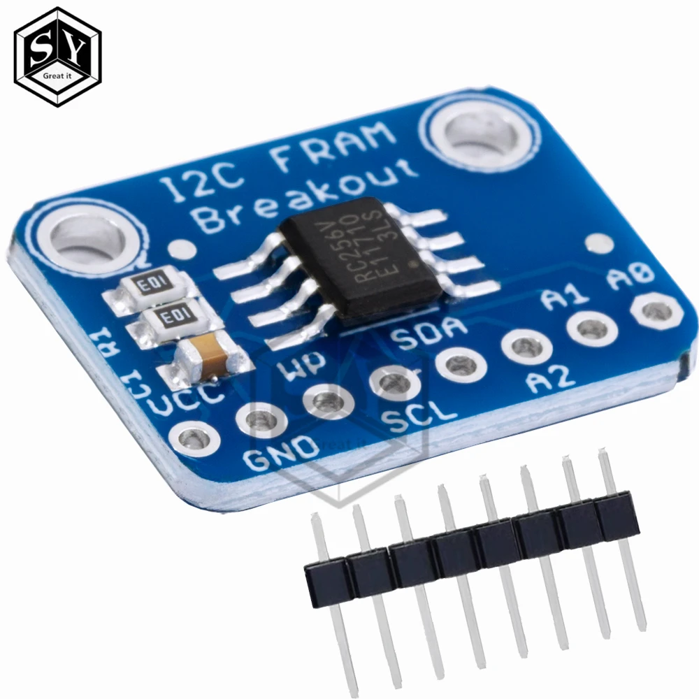 MB85RC256V Speicher-IC 32KB Entwicklungswerkzeuge I2C Nichtflüchtiges FRAM Breakout-Board-Modul