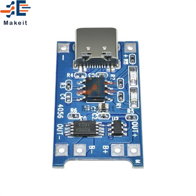 TP4056 Typ-c USB 5 V 1A 18650 Lithium-Batterie Ladegerät TP4056 Modul – Bild 4