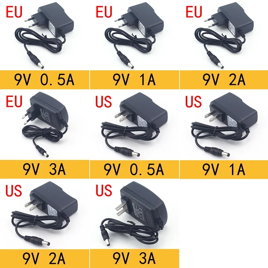 AC 110-240V DC 3V 5V 6V 9V 12V 15V 24V 0.5A 1A 2A 3A 5A 6A 8A – Bild 3