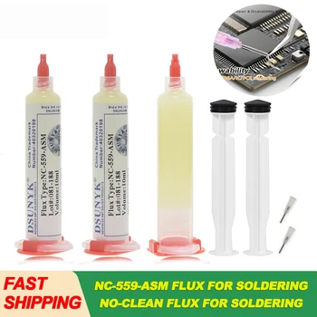 Lötflussmittel NC-559-ASM 10cc No-Clean-Flussmittel zum Löten von SMD BGA Reballing Löt