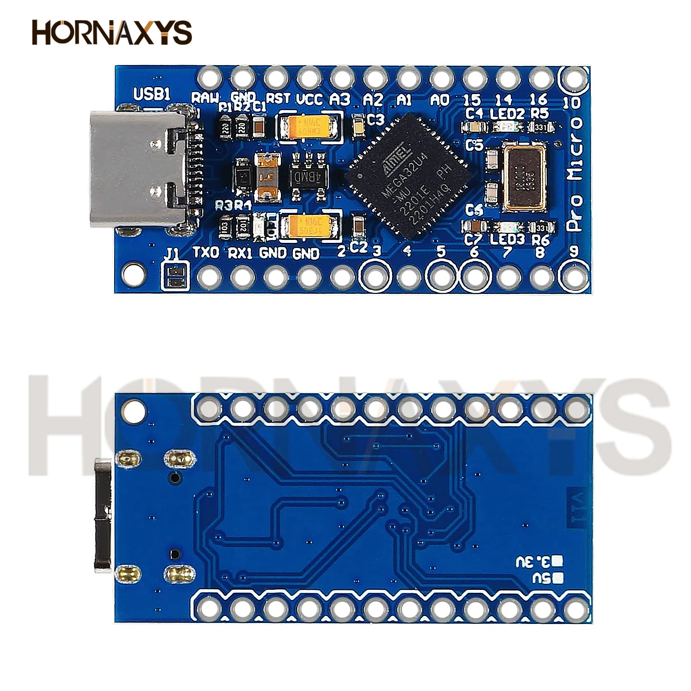 Pro Micro ATmega32U4 5V/16MHz Modul mit 2-reihigem Pin-Header – Bild 5