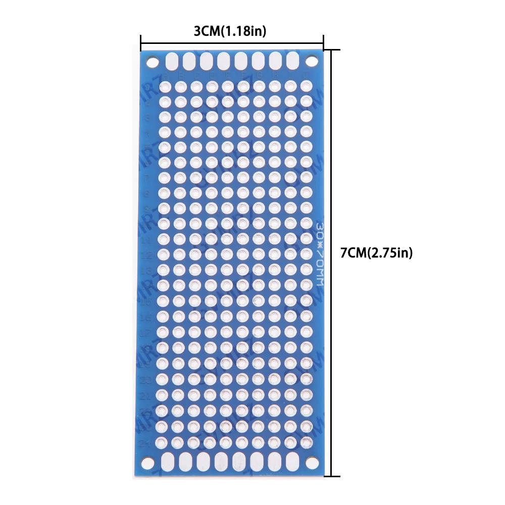 Doppelseitige Leiterplatten-Prototypenplatine, universelle (5 Stück) – Bild 4