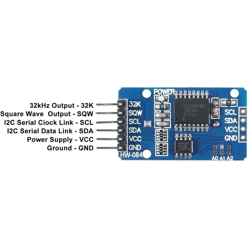 DS3231 AT24C32 IIC RTC Modul Uhr Timer Speicher Modul Beats (3 Stück) – Bild 5