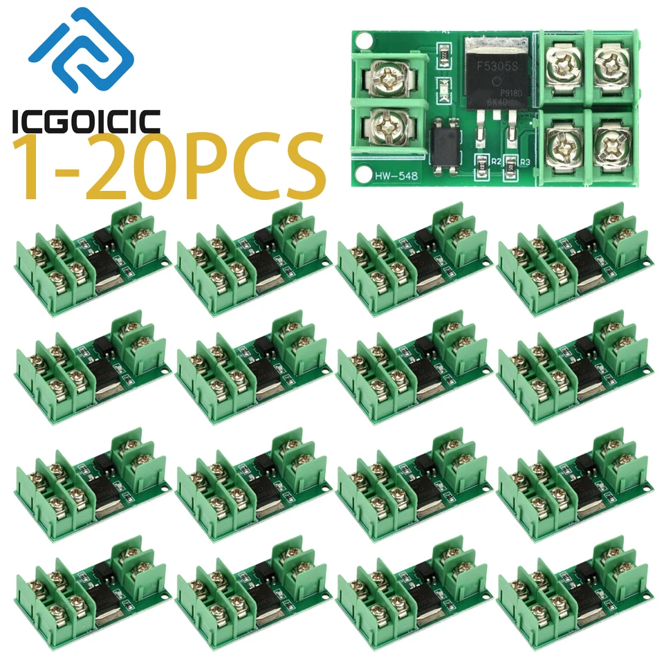 DC 5-36 V MOSFET-Schaltmodul - Hochstrom-PWM-Controller für LED-Streifen, Gleichstrommotor, Wasserpumpe