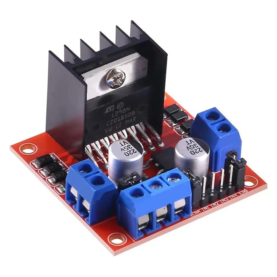 L298N Schrittmotor Treiber Controller Board Dual H Bridge Modul für Smart Car Power MEGA R3 Mega2560