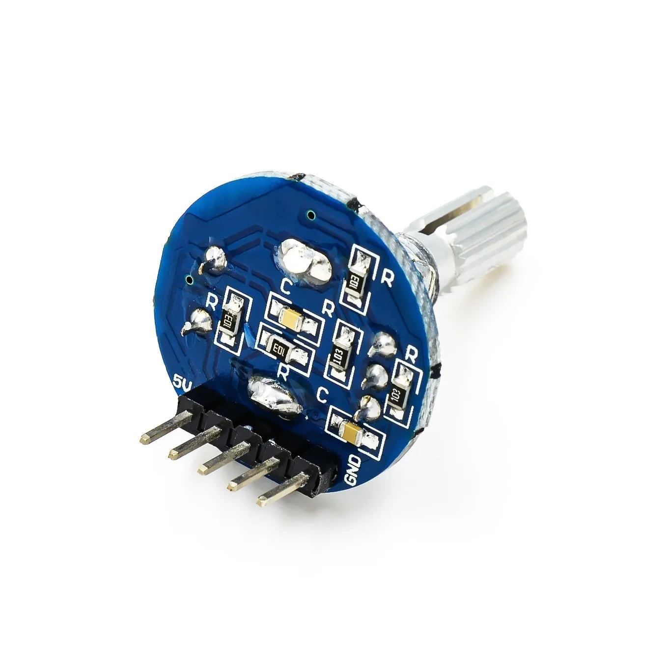 360 Grad Drehgeber modul Dreh potentiometer Analog knopf modul – Bild 4