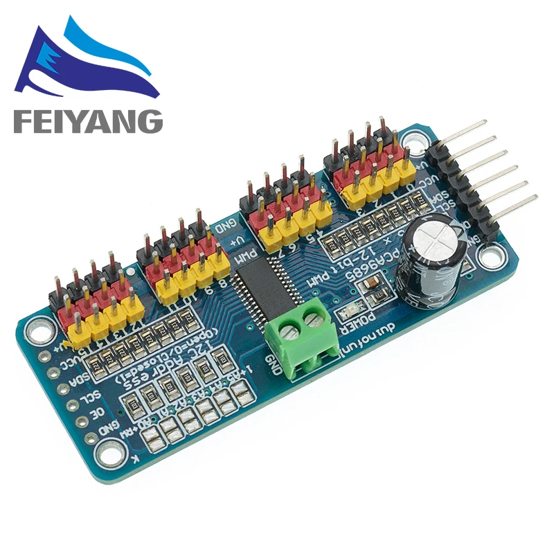 SAMIROB PCA9685PW 16 Kanal 12 Bit PWM/Servo Driver-I2C Schnittstelle – Bild 3