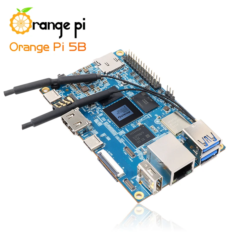 Orange Pi 5B 4 GB RAM 32 GB eMMC RK3588S 8 Core Gigabit Ethernet Wifi6 – Bild 5
