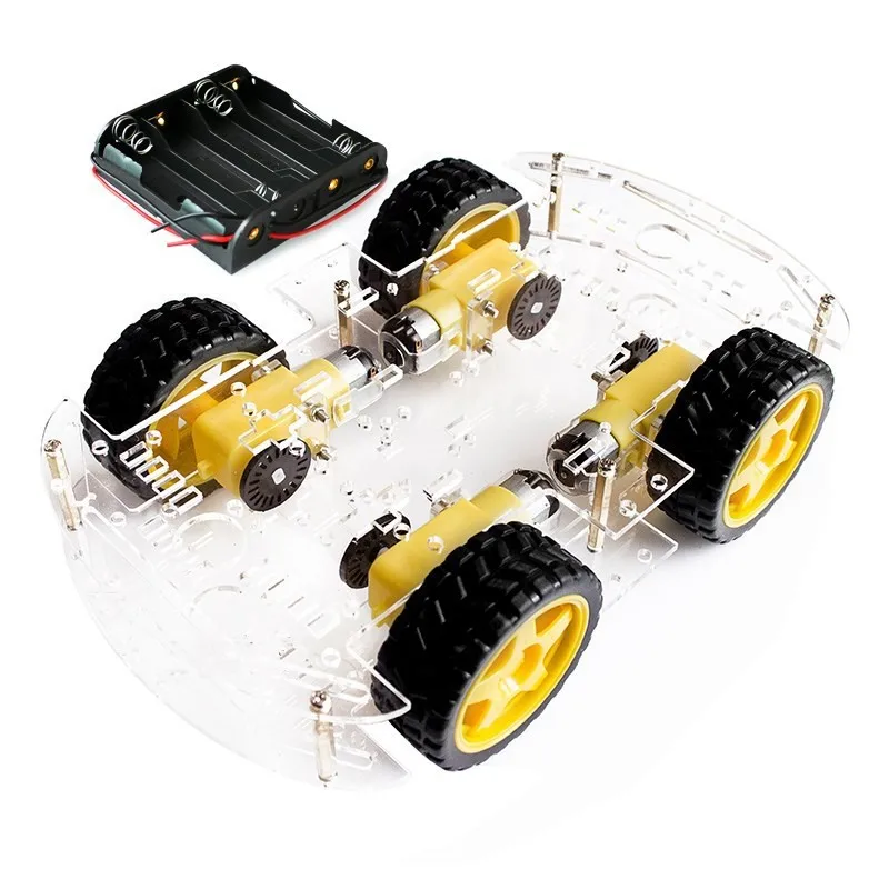Smart Auto Kit 4WD Smart Roboter Auto Chassis Kits Auto – Bild 2
