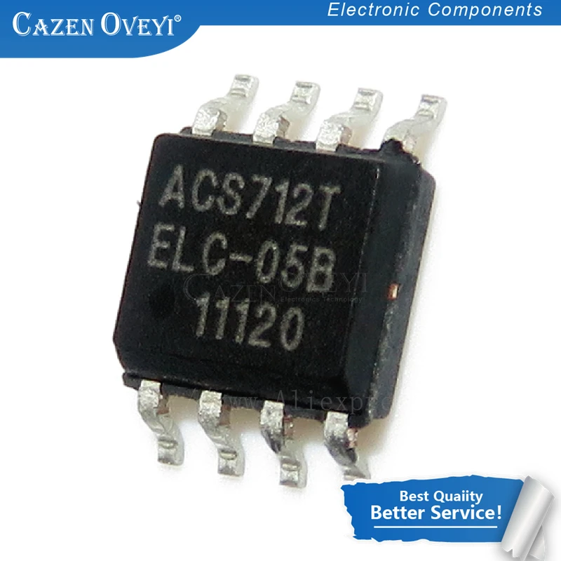 ACS712 ACS712T ACS712ELCTR ACS712ELCTR-05B 5A 5V BI SOP-8 AKTUELLE SENSOR IC(ACS712ELCTR-05B-T) IC