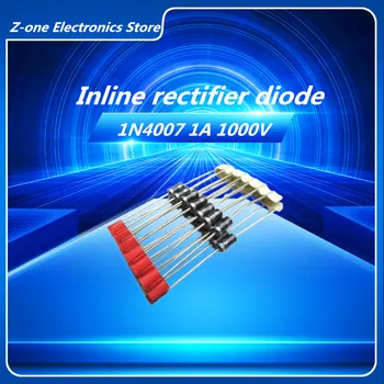 1 n4007 4007 Gleich richter diode 1a 1000V do-41 in4007 1 n4007 (100 Stück)