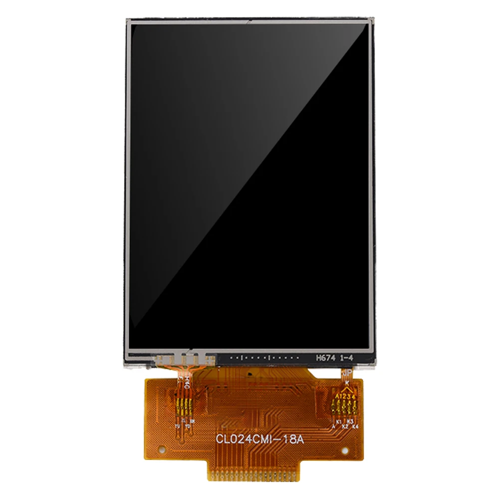 2,4 Zoll tft Anzeige module ili9341 st7789 Treiber 4io mit Touch spi seriellen Bildschirm 18 Pin