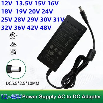 AC DC Adapter 13,5 V 5A Netzteil 12 V 15 V 16 V 18 V 19 V 20 V 24 V 25 V 28 V 29 V 32 V 36 V 48 V 3 A 1,5 A