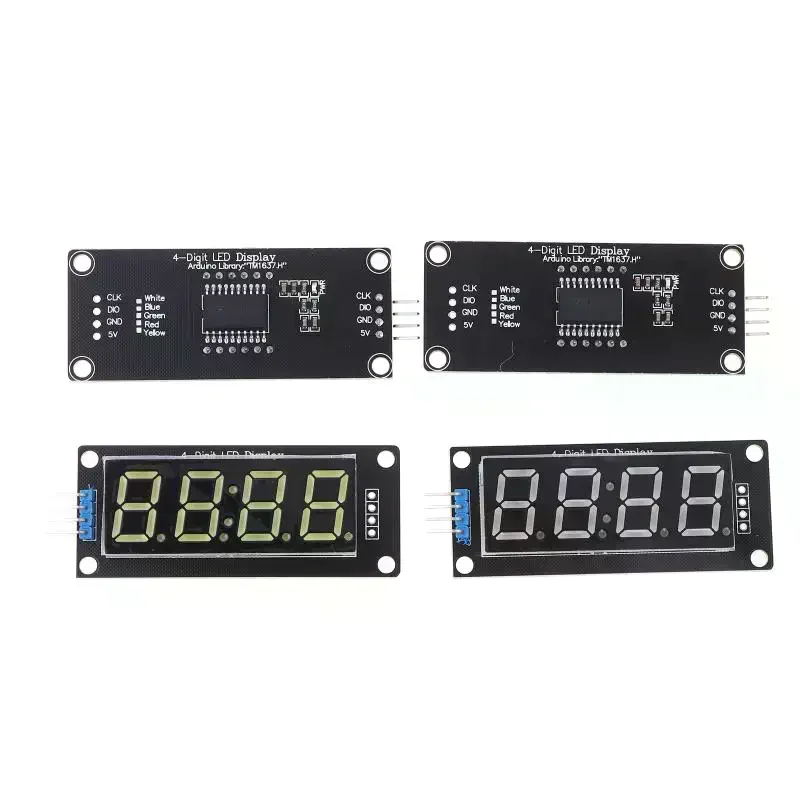 TM1637 0,56 Zoll 4 Bit LED Digital Tube Display 7 Segmente – Bild 2