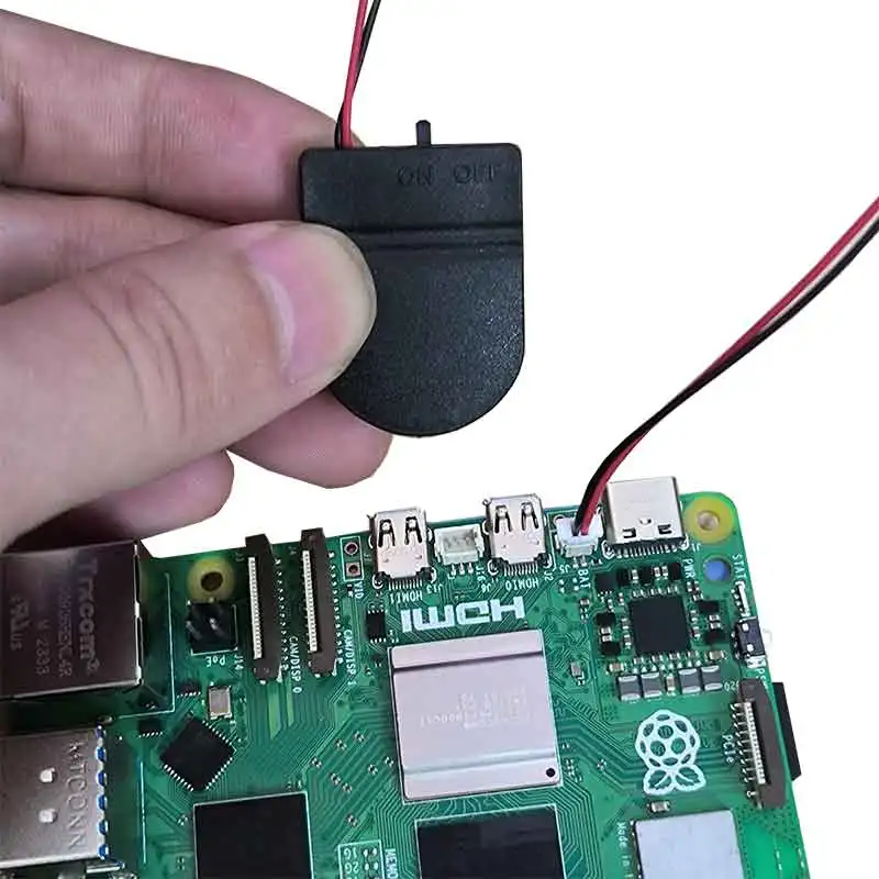 Raspberry Pi 5 rtc Batterie kasten geeignet für cr2032/lir2032 – Bild 4