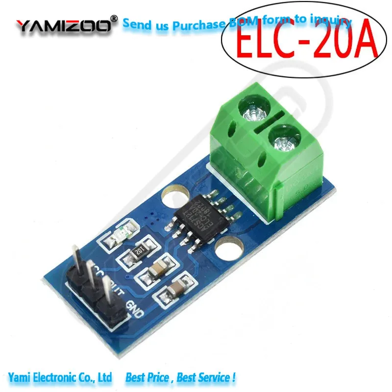 5a 30a Bereich Halls trom sensor acs712 Modul für Arduino 20a – Bild 3