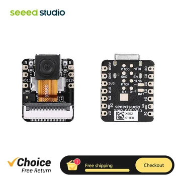 Seeed Studio XIAO ESP32 S3 Sense Entwicklungsboard mit WLAN, BLE, Kamera, Mikrofon, 8MB PSRAM FLASH für AIoT