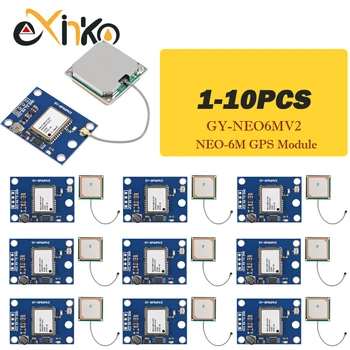 GY-NEO6MV2 Neues NEO-6M GPS-Modul NEO6MV2 mit Flugsteuerung EEPROM MWC APM2.5 große Antenne für Arduino