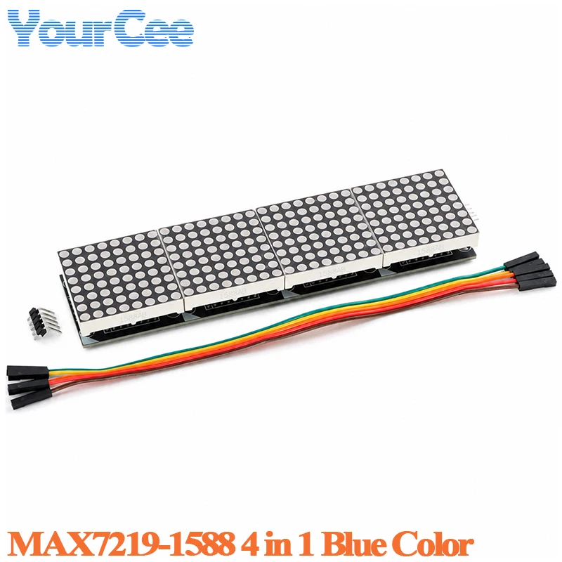 MAX7219 MAX7219-1588 Dot-Matrix-LED-Digitalanzeige 8*8 – Bild 5