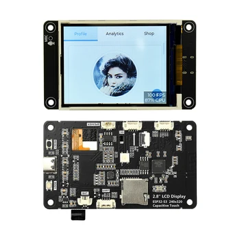 ESP32-S3 Entwicklungsboard mit 2,8-Zoll-Touchscreen Dual Core Prozessor WiFi Bluetooth Smart Display