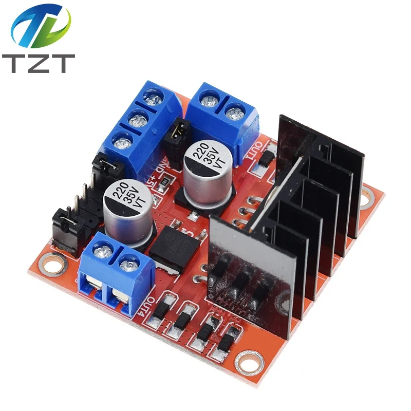 L298N Motor Treiber Controller Board L298 Modul Dual H Brücke DC – Bild 6