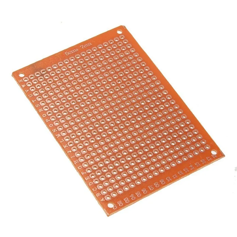 Leiterplatte Universal platine einseitig gelb 5x7cm (20 Stück) – Bild 3