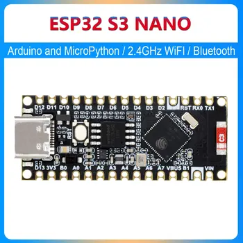 ESP32-S3 Nano ESP32-S3R8 Board Band 2,4 GHz Wi-Fi und Bluetooth Internet of Things MicroPython kompatibel