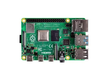 Raspberry Pi 4 Computer Modell B, Einplatinen-Computer zum Aufbau