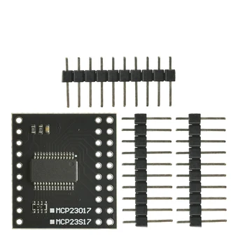 MCP23017 Serial Interface Modul IIC I2C SPI MCP23S17 Bidirektionale 16-Bit I/O Expander Pins 10Mhz Serielle