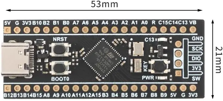 STM32F411CEU6 Entwicklungsboard STM32F4 Kernmodul Systemplatine – Bild 5