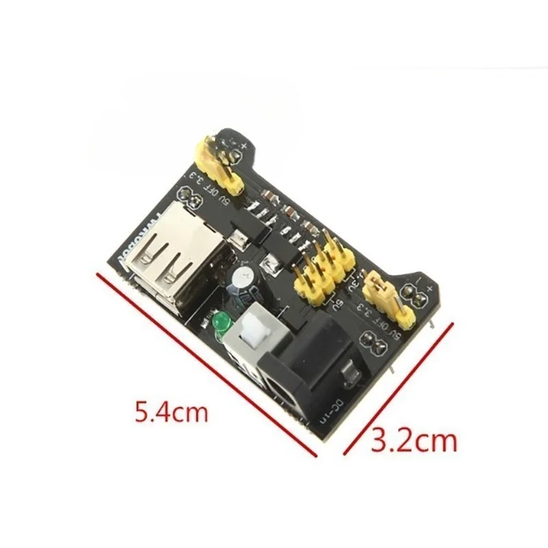 MB102 Breadboard-Stromversorgungsmodul 3,3V 5V lötfreies Breadboard – Bild 6