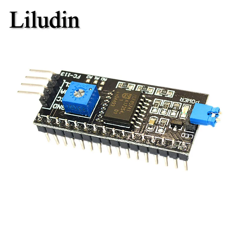 LCD1602 1602 LCD Modul Blau/Gelb Grün Bildschirm 16x2 Zeichen LCD Display PCF8574T PCF8574 IIC I2C Interface