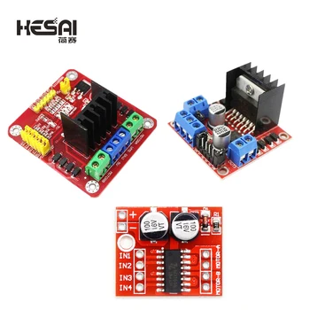 L298N Neues Dual-H-Brücken-DC-Schrittmotor-Treiber-Steuerplatinenmodul für Arduino DIY-Kit