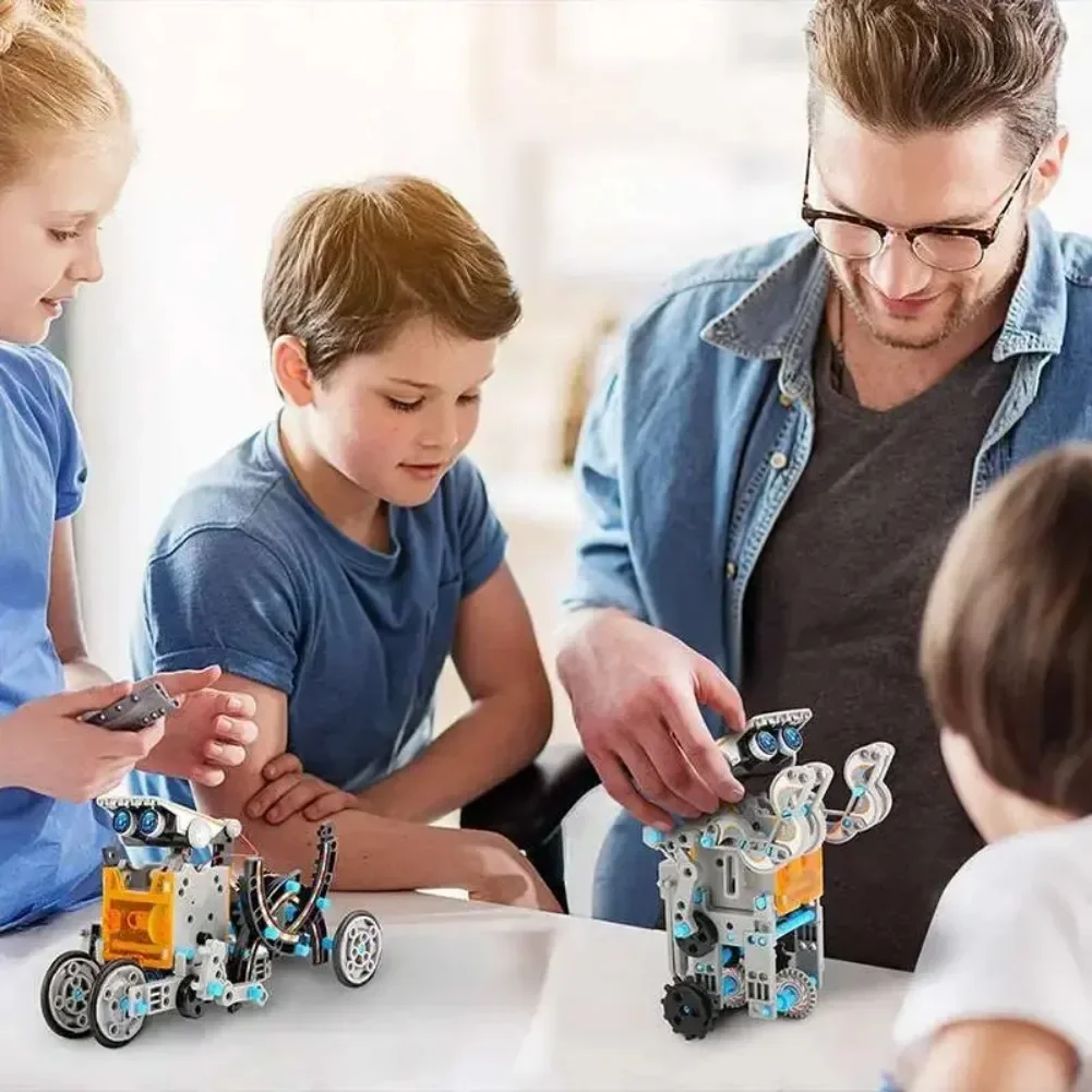 Stamm 13-in-1 Bildung Solar roboter Spielzeug DIY Gebäude Wissenschaft – Bild 4