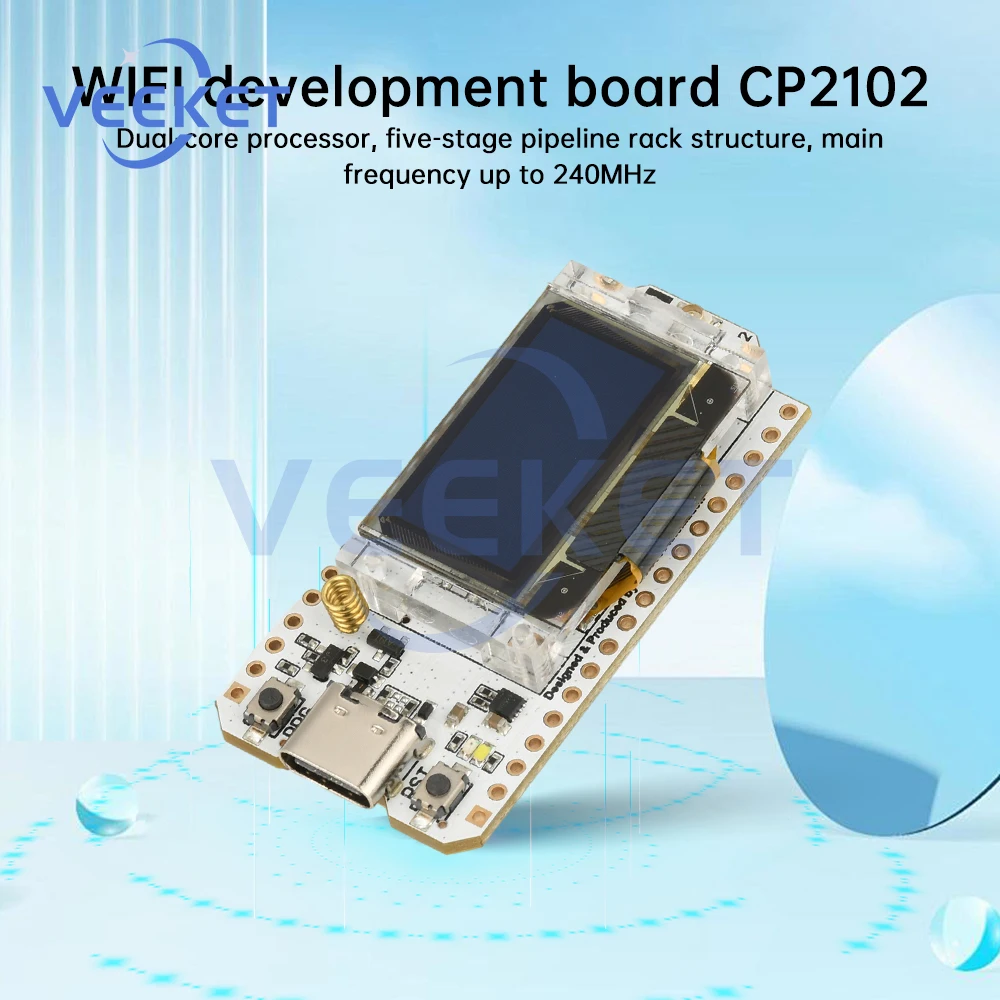 868 MHz 915 MHz ESP32 LoRa32 Entwicklungsboard SX1276 0,96 Zoll – Bild 3