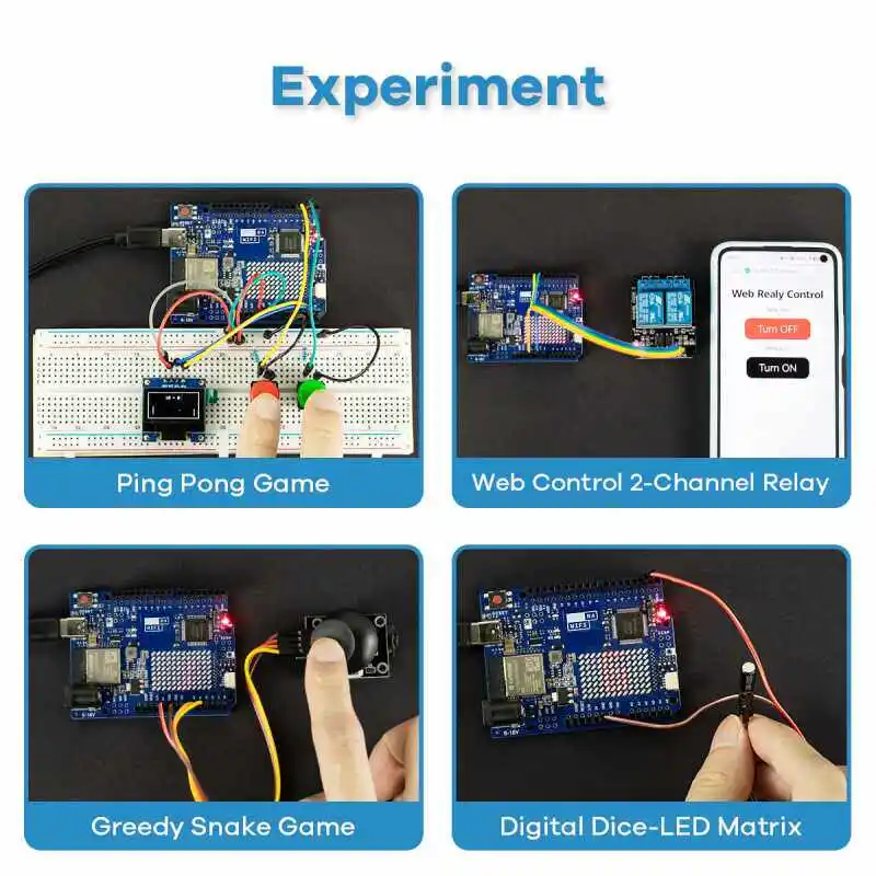 2024 Neues Arduino Starter Kit Kompatibel mit UNO R4 WiFi – Bild 4