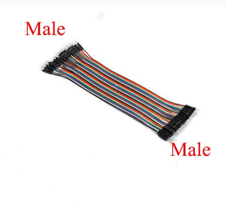 40-poliges Dupont-Überbrückung kabel Stecker zu Stecker Buchse zu Buchse Stecker zu Buchse Dupont 10cm 20cm