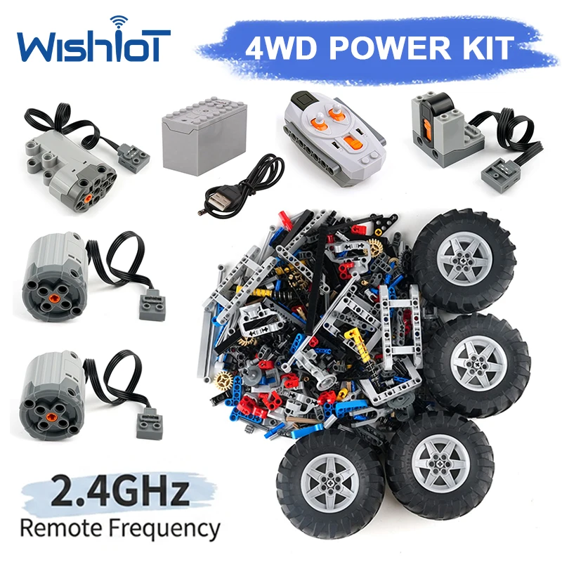 4WD RC Auto-Chassis mit Elektroantrieb, Kletterfahrzeug – Bild 6