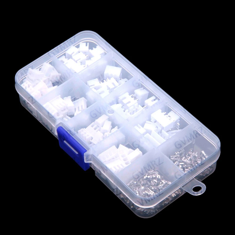 2P-4P 2P XH 2,54mm Rastermaß Anschlusskit Gehäuse (250 Stück) – Bild 3