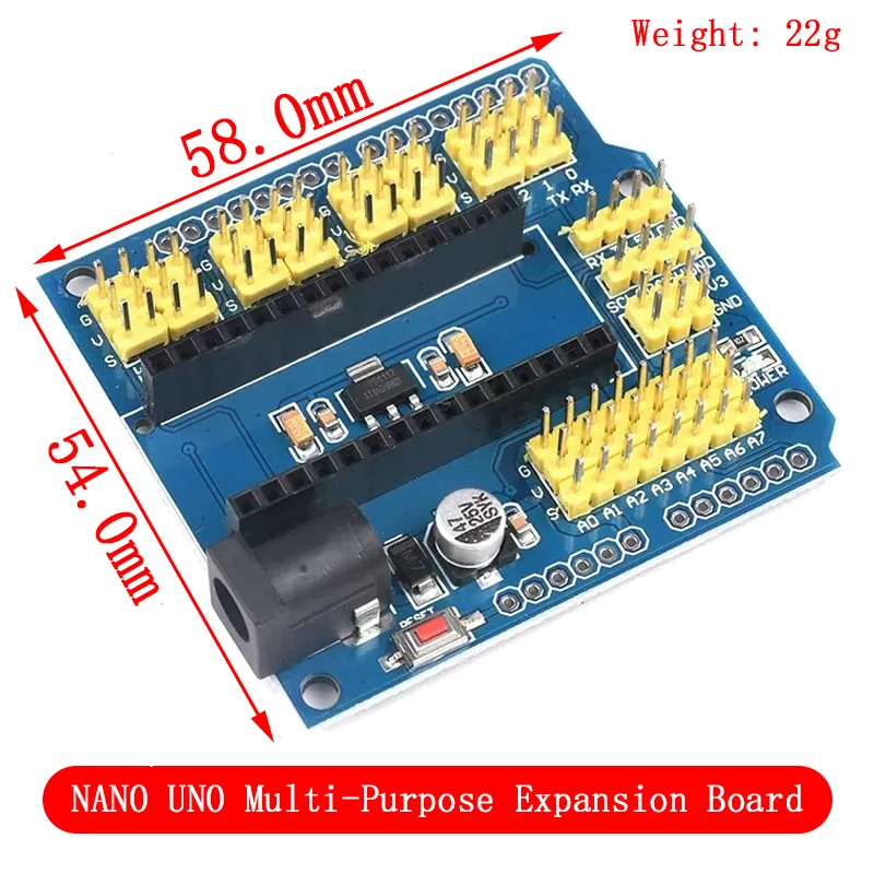 NANO V3.0 Controller Terminal Adapter Erweiterungsplatine Prototyp – Bild 5