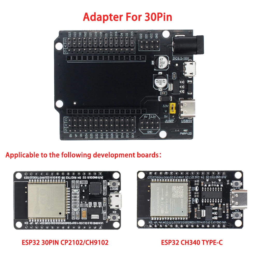 ESP32-Entwicklungsboard, WiFi + Bluetooth, extrem geringer – Bild 6