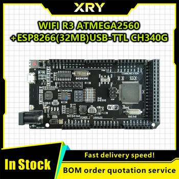 XRY Mega2560 WiFi R3 ATmega2560 ESP8266 32 MB Speicher USB-TTL CH340 kompatibel für Arduino Mega NodeMCU
