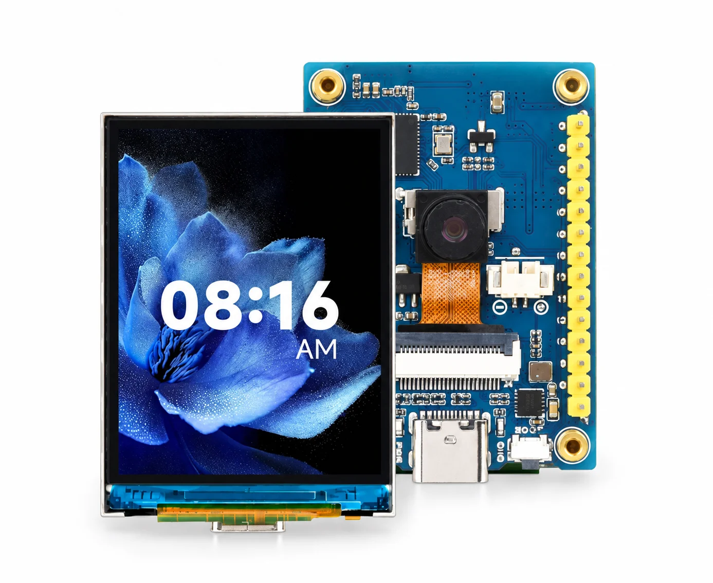 ESP32-S3 2-Zoll-IPS-LCD-Entwicklungsboard, 240x320, WiFi Bluetooth 5, 16MB Flash, 8MB PSRAM, IMU, Kameraoption
