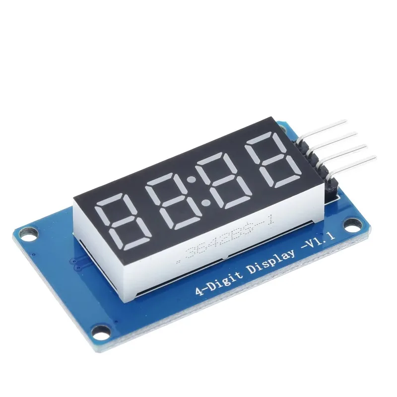 TM1637 LED-Anzeigemodul für Arduino 7-Segment 4-Bit 0,36 Zoll Uhr Rote – Bild 4