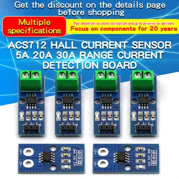ACS712 ACS724 Modul 5A 20A 30A Palette Strom Erkennung Bord Halle Aktuelle Sensor
