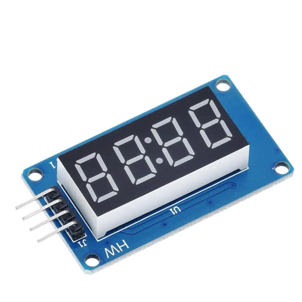 TM1637 LED Display Modul Für Arduino 7 Segment 4 Bits 0,36 Inch Uhr – Bild 3