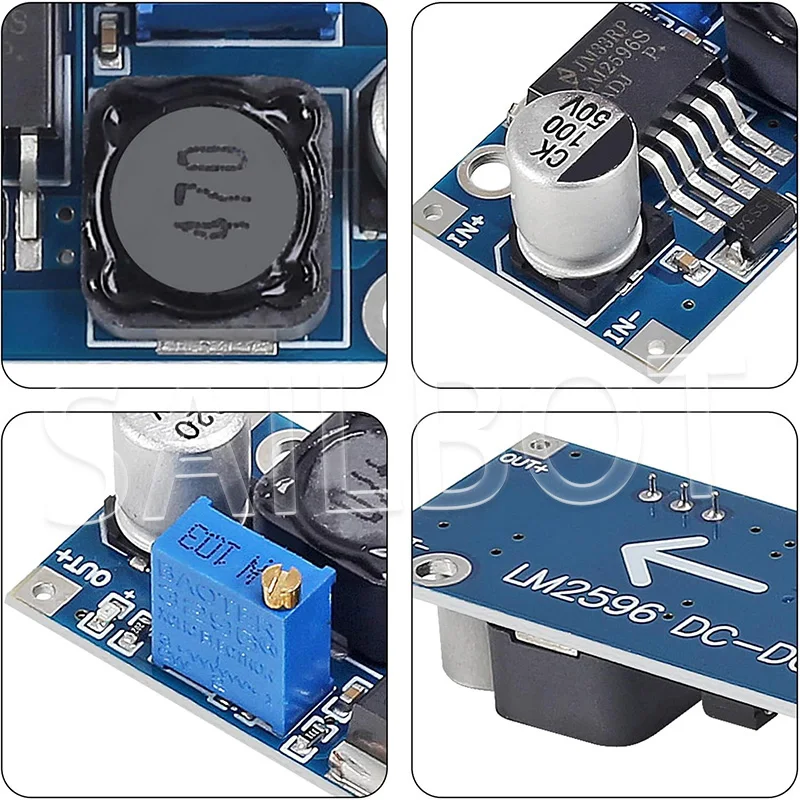 LM2596S Step Down Modul DC zu DC Netzteil Hohe Effizienz Für Buck – Bild 4
