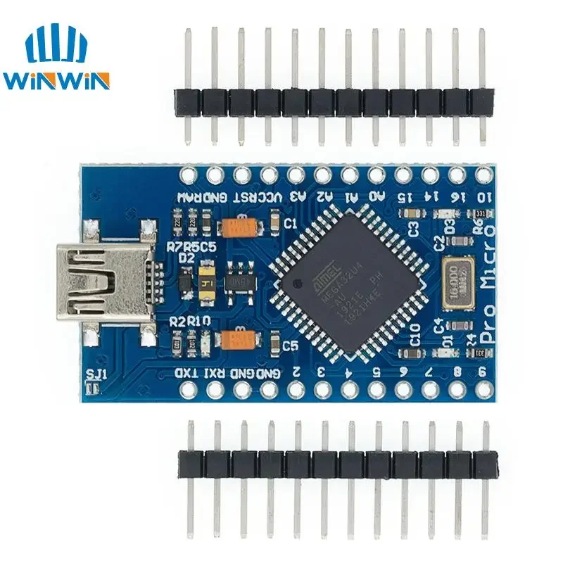 Pro Micro ATMEGA32U4 5V/16MHZ Modul Mit dem Bootloader für Arduino – Bild 4