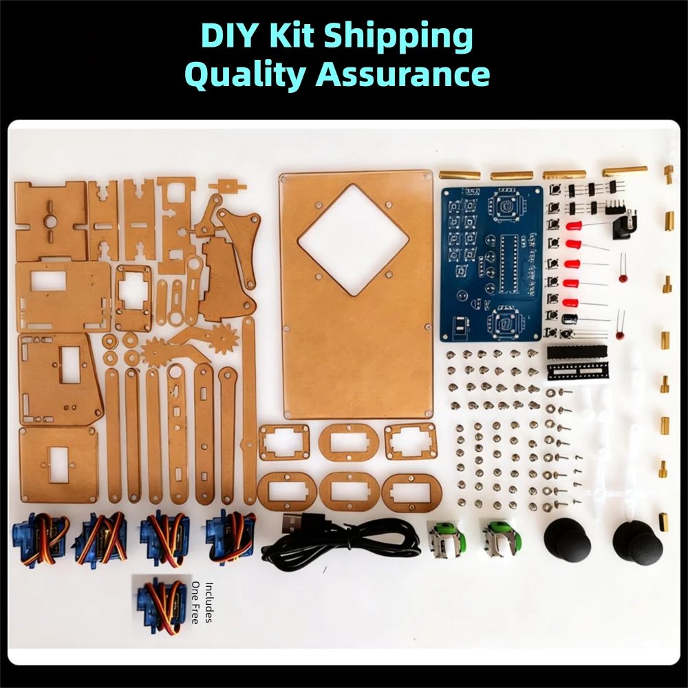 Komplettes DIY Roboterarm Lern- und Bausatz - Praktische Übungen – Bild 2